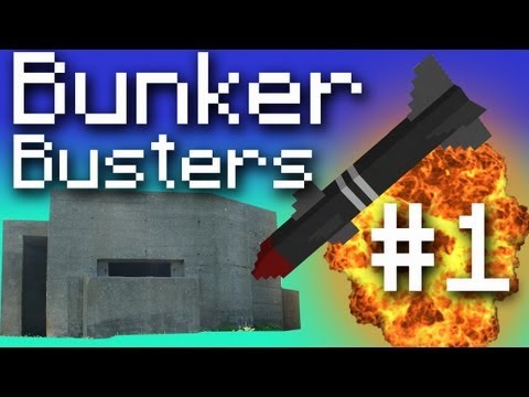 Minecraft Bunker Busters - Jesus Needs a Nosejob! #1