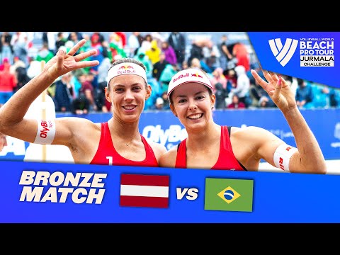 Tina/Anastasija vs. Tainá/Victoria -  Bronze Match Highlights Jurmala 2023 #BeachProTour