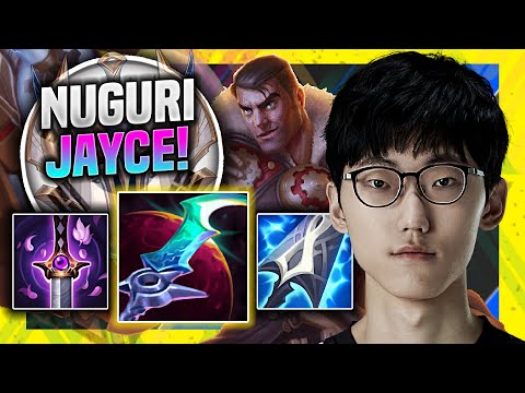 NUGURI IS A GOD WITH JAYCE! - FPX Nuguri Plays Jayce Top vs Lucian! | Season 11