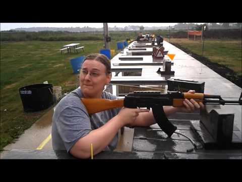 Accidental Fully auto AK47