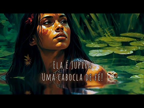 Ponto de Cabocla Jupira - Na mata virgem existe uma lagoa