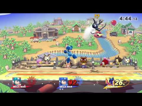 Greninja (JW) vs Megaman (ScAtt) ROUND 1