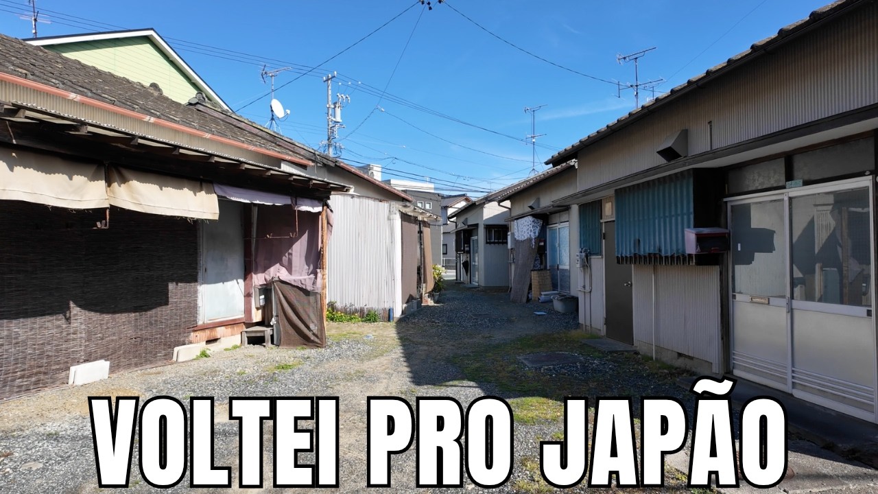 FINALMENTE VOLTEI PARA O JAPÃO 🇯🇵