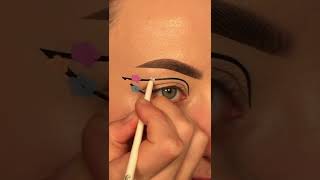 fun flowery eyeliner tutorial🌸🌺🌼 #makeup #shorts