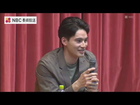 俳優 水上恒司さんが母校・創成館に凱旋　超貴重！高校時代の映像も