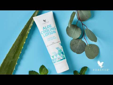 Aloe Cooling Lotion - Bénéfique pour les muscles stressés