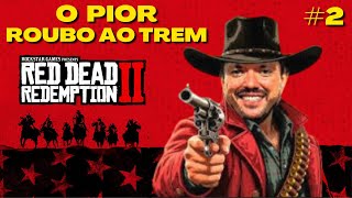 Gaules jogando Red Dead Redemption 2 - ROUBO AO TREM #2