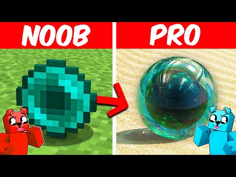 NOOB vs PRO Ale Minecraft Jest REALISTYCZNY