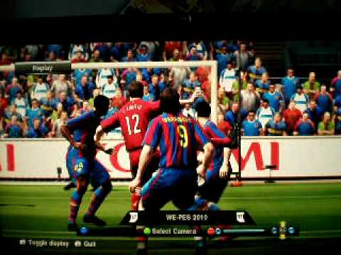 Great goal in PES 2010
