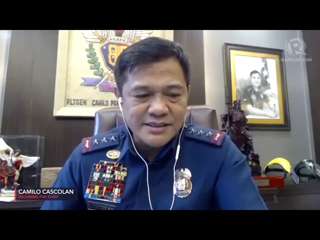 2-month PNP chief? ‘I am just a transitional leader,’ says Cascolan