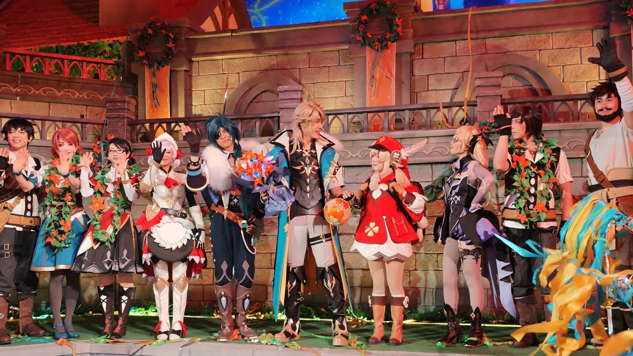 北京环球影城 原神｜원신  베이징 유니버설｜Genshin Impact at Universal Beijing｜原神キャ 北京ユニバーサル