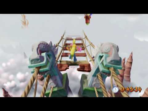 Crash Bandicoot 1 PS4 Remake 100% Walkthrough (N Sane Trilogy) - Road To Nowhere Time Trial - Pt16