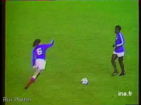 EURO-1976. Qualifiers. Group 7. France - Belgium - 0:0. Full match.