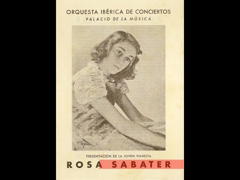 Rosa Sabater plays Mompou -- Impresiones Intimas
