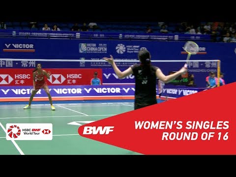 R16 | WS | Busanan ONGBAMRUNGPHAN (THA) vs PUSARLA V. Sindhu (IND) [3] | BWF 2018