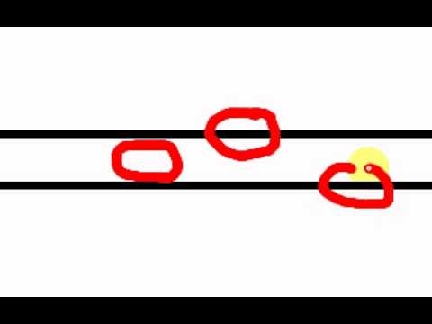 02 Musiktheorie für Bläserklassen: Notenlinien und Zwischenräume