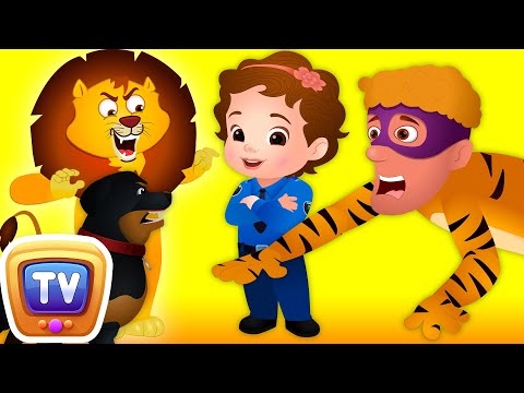The Sheep Theft - Narrative Story - ChuChu TV Police Fun Cartoons for Kids