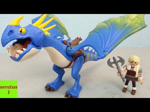 Playmobil Dragons Astrid und Sturmpfeil 9247 auspacken seratus1