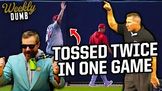 Ángel Hernández throws out Lance Lynn twice & Kangaroos stampede golf course | Weekly Dumb