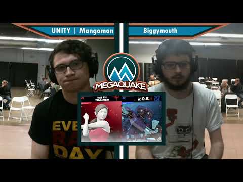Megaquake Invitational - W. Finals - UNITY | Mangoman(Wii Fit Trainer) vs Biggymouth(ROB)