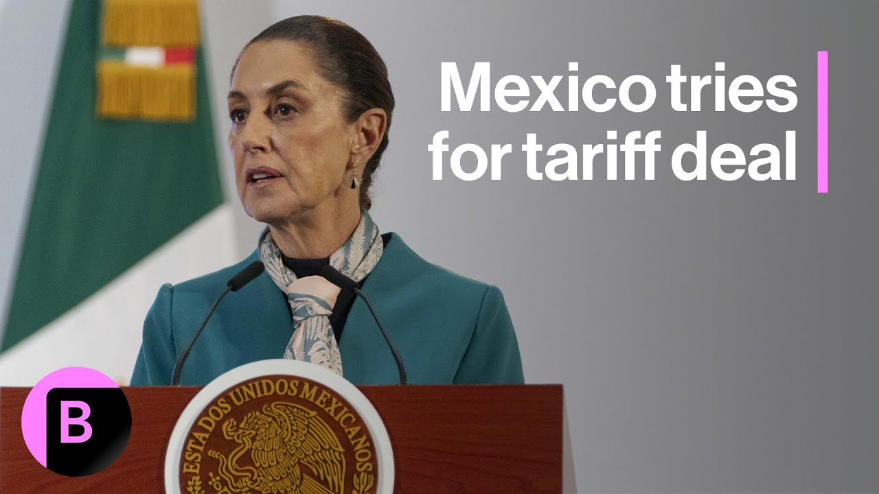 Mexico's Sheinbaum Tries to Work Out Tariff Deal With Trump
