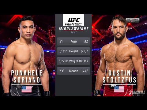 Punahele Soriano vs Dustin Stoltzfus full fight