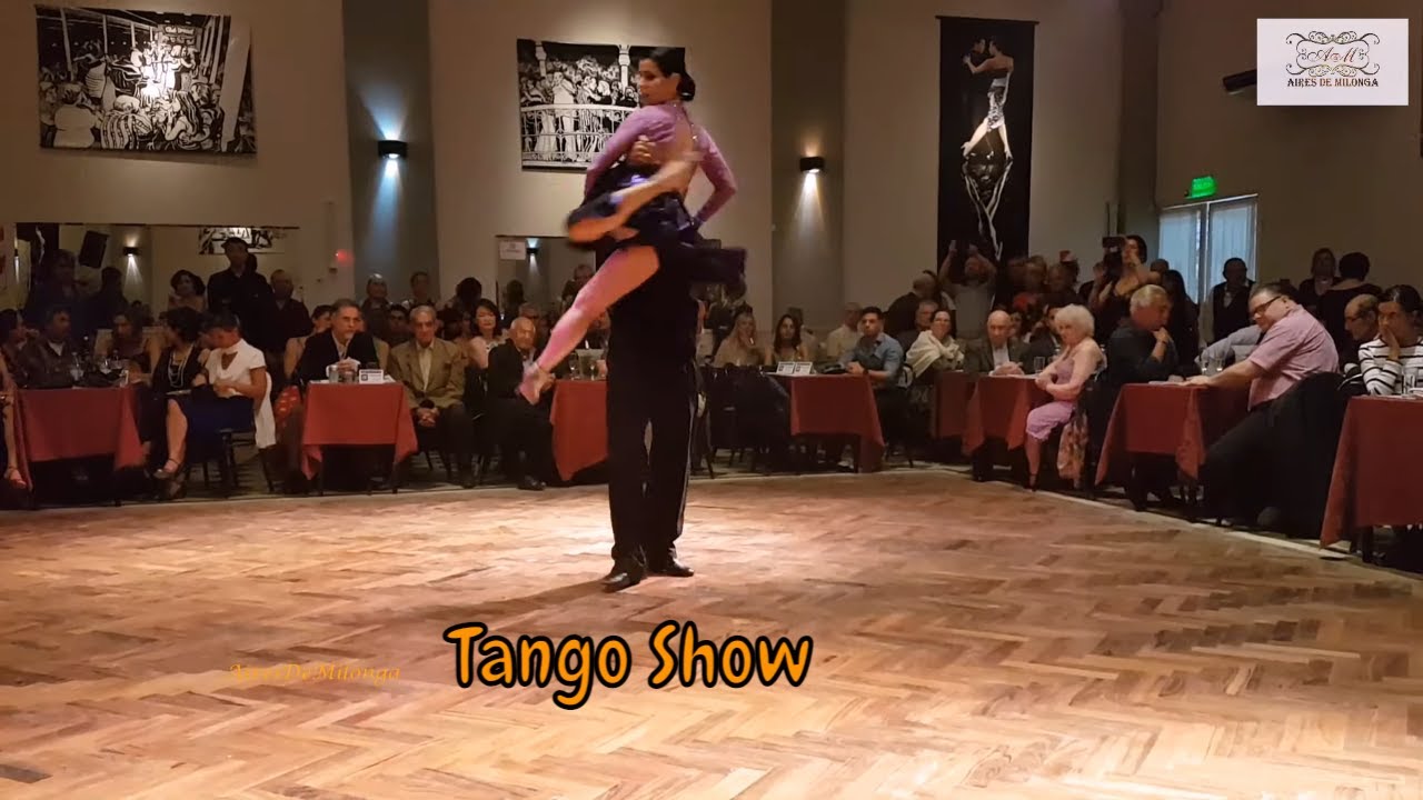 Julia Gorin, Jonatan Baez, milonga Parakultural, tango en Salón Canning, Buenos Aires