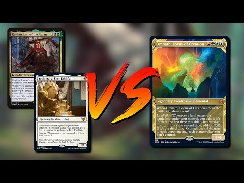 Yoshimaru & Reyhan vs Katilda & Omnath | 1v1 CMDR / EDH Gameplay | tribalkai