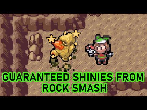 GUARANTEED SHINY ROCK SMASH POKEMON IN RUBY/SAPPHIRE/EMERALD (How to RNG Rock Smash)