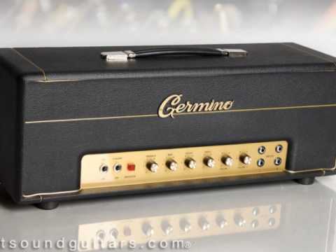 Germino Lead55LV + Fulltone OCD (at 1:00 mark) - Black Crowes licks/riffs