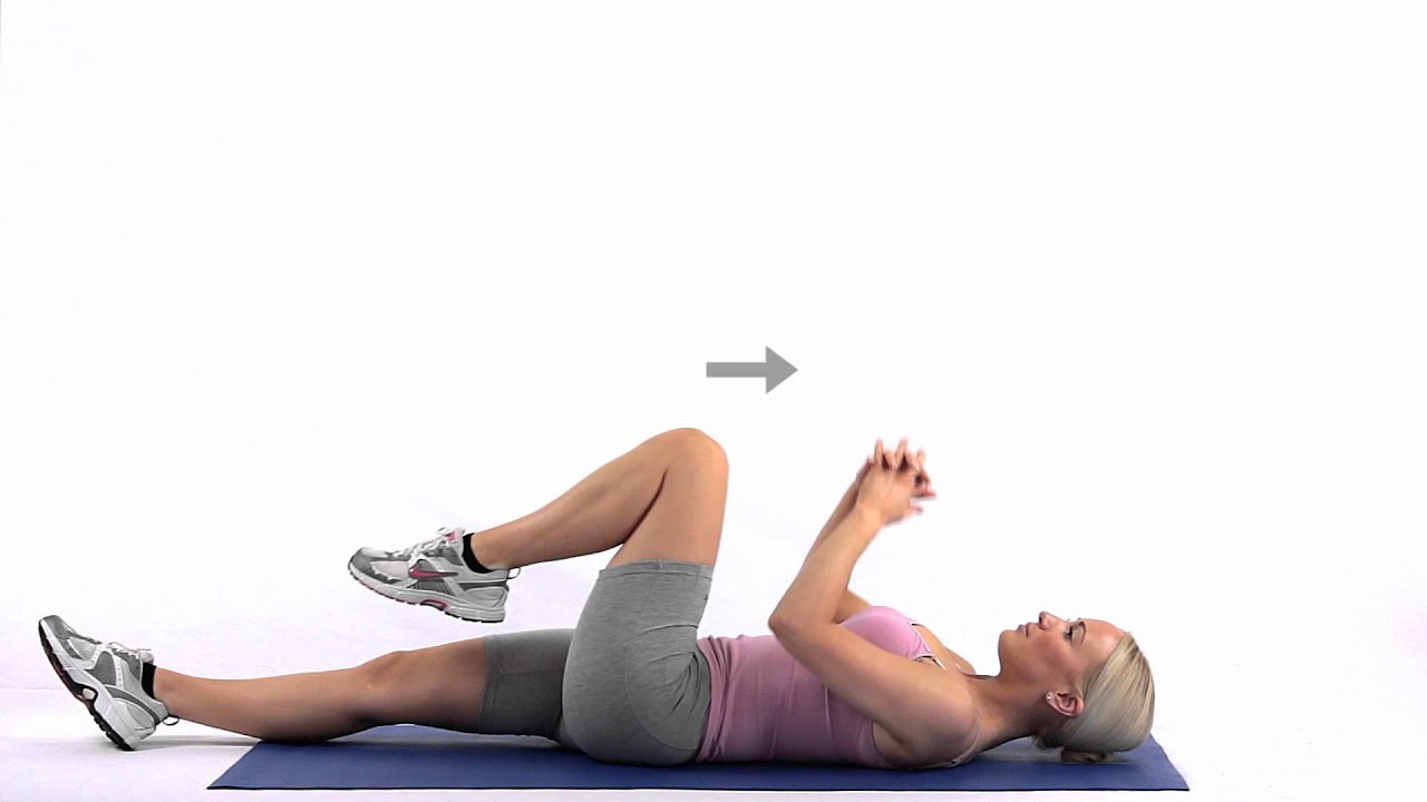 L25. Kéo dãn gối ngực 1 chân