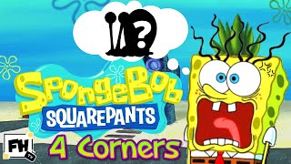SpongeBob 4 Corners Brain Break Fitness Challenge | Family Workout (Summer Fun)