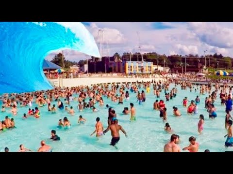 Big Wave Pool Mt. Olympus Poseidon's Rage - HUGE Wave Lucknow