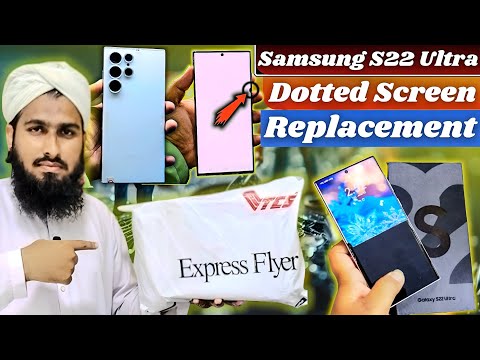 Samsung Galaxy S22 Ultra Screen Replacement display/Folder/Combo S22 Ultra Lcd Change Dotted Penal