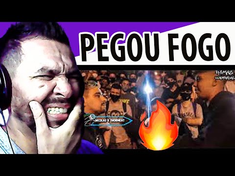 (PEGOU FOGO 🔥🔥🔥) NICOLAS WALTER (RS) X THORMENT - SEMI FINAL - BATALHA DO COLISEU - ED. 60 [REACT]