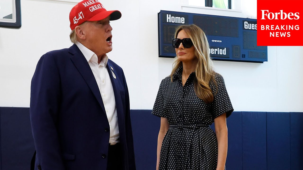 Reporter Asks Trump: 'Could You See A World Where You Don't Declare Victory Tonight?' | Election Day