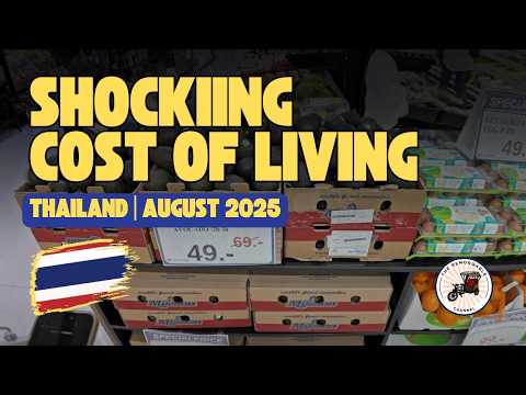 Cost of Living in Bangkok 2025 🇹🇭 | Grocery Prices at Villa Market (Full Tour)