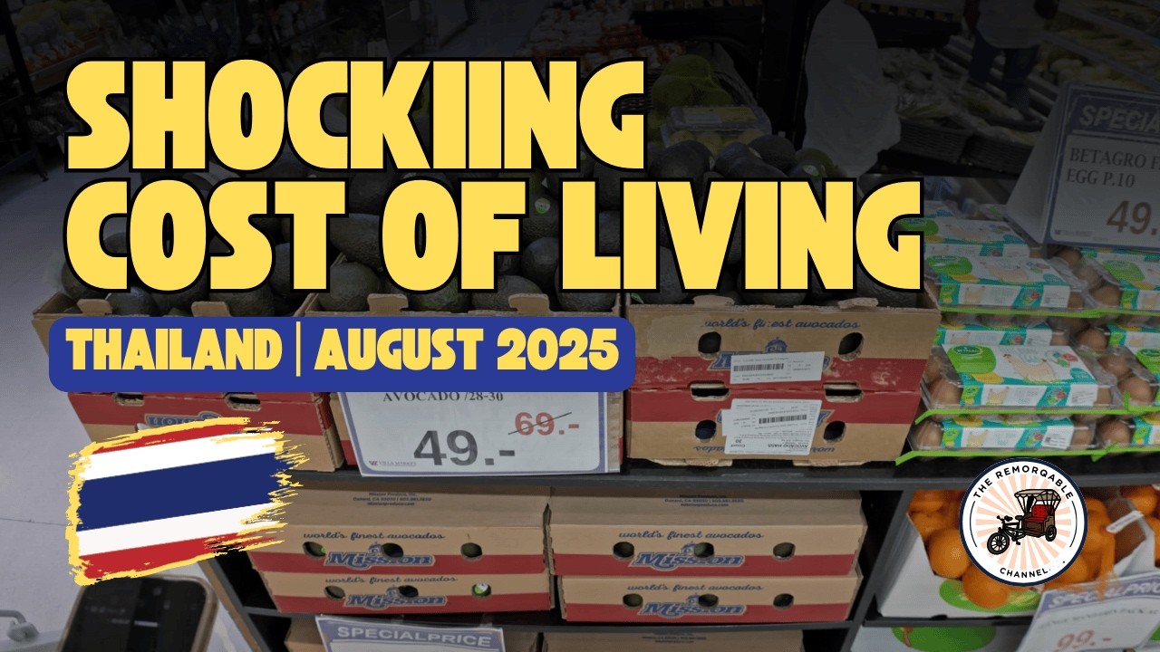Cost of Living in Bangkok 2025 🇹🇭 | Grocery Prices at Villa Market (Full Tour)