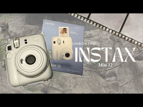 ⋆. 𐙚 ̊ FUJIFILM Instax Mini 12 📷⊹ ࣪ ˖ | unboxing, set up & testing ˊˎ-