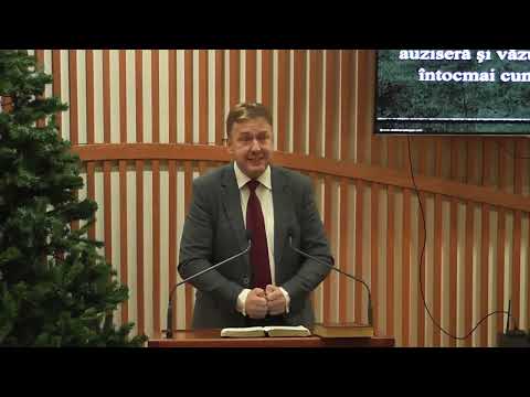 Biserica Baptistă "Biruința" Baia Mare - Florin Miclăuș - Luca 2:8-20 - 25.12.2023