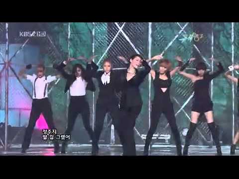 Live 091127 After School   Because Of You