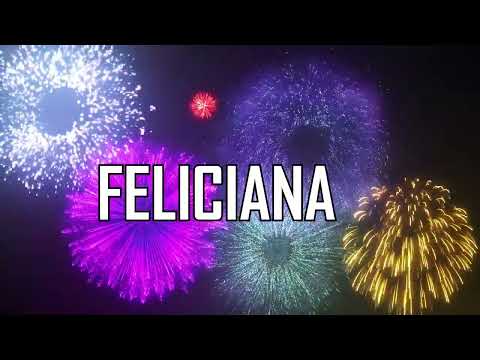 ♪♪ ALLES GUTE ZUM GEBURTSTAG FELICIANA   ♪♪