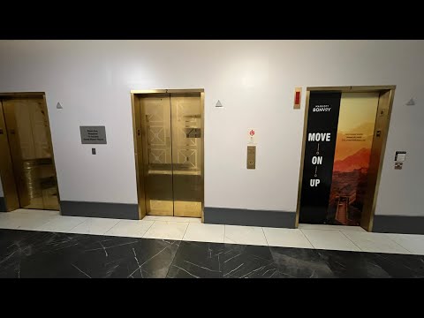Montgomery Traction Elevator At The Marriott Downtown Hotel In Philadelphia PA: (07/25/2024)
