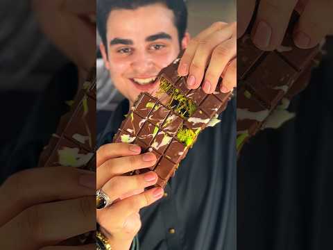 Viral Dubai Kunafa Chocolate Recipe! 🤯🍫 #shorts