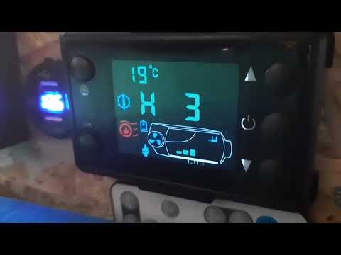 🔥China parking heater🔥 from Vevor, control panel short instructions part 1 (re-upload)