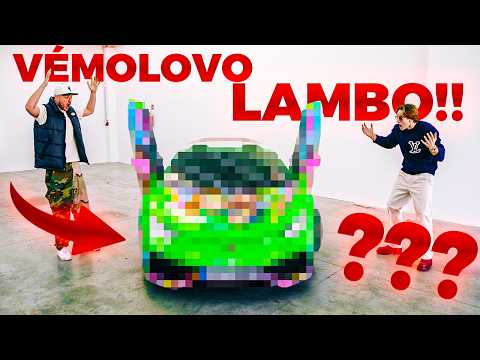 Polepili jsme Lamborghini Karlose Vémoly!!