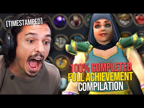 Xaryu's FULL Achievement & INSANE Quest Compilation (timestamped)