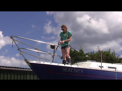 Just About Sailing May 2020 - The one where my apprentice (daughter) does all the work