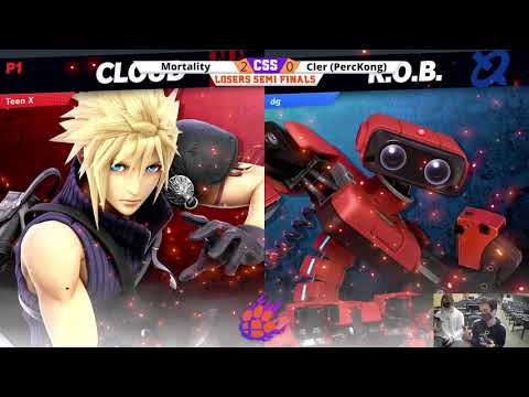 Clemson Smash Series 30 - Losers Semis - TRI | Mortality (Cloud) vs. Cler (R.O.B.) - SSBU