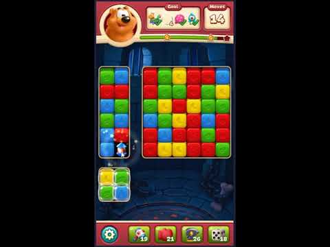 Toon Blast Level 1820 - NO BOOSTERS 🐻🐺🐱 | SKILLGAMING ✔️